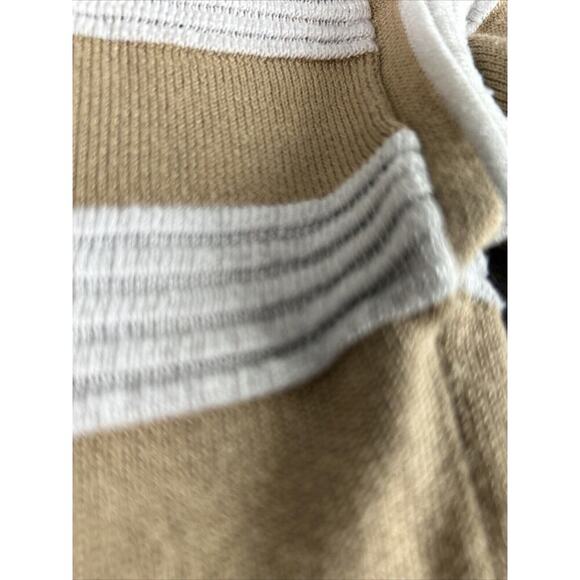 Lee Women Brown /white Stripe Pullover‎ Sweater Large - Picture 14 of 14